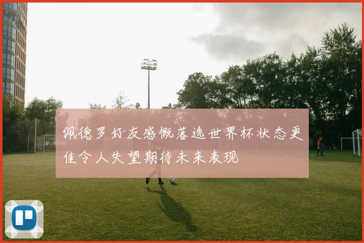 佩德罗好友感慨落选世界杯状态更佳令人失望期待未来表现